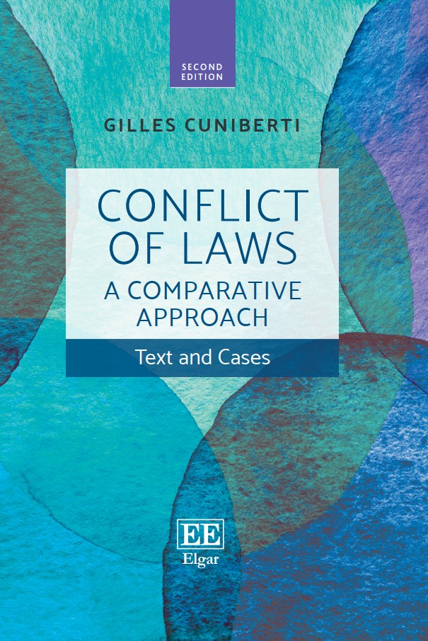 Conflict of Laws – A Comparative Approach
