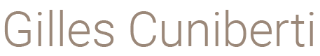 Gilles Cuniberti Logo